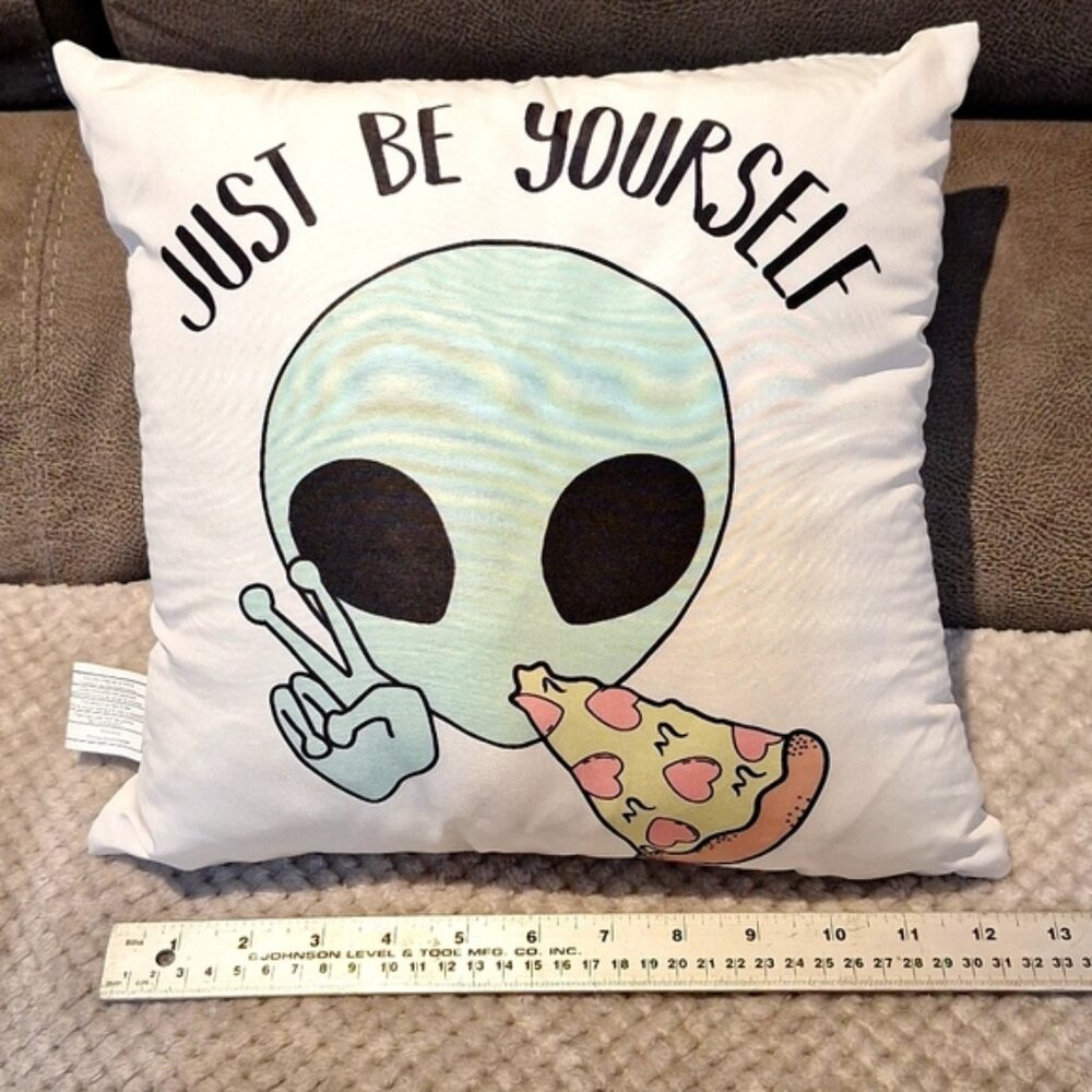 IN Just be Yourself IN  funny  pillows